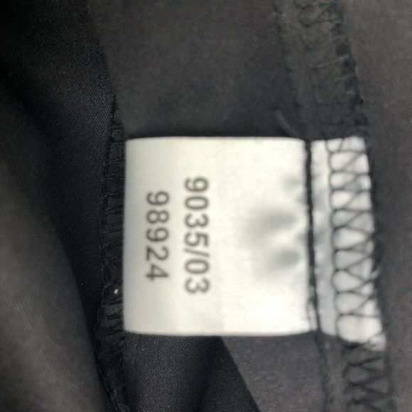 ANTIGUA Full Zip Press Buttons Mens GOLF JACKET Pockets Lined BLACK XL NWOT - Picture 9 of 11